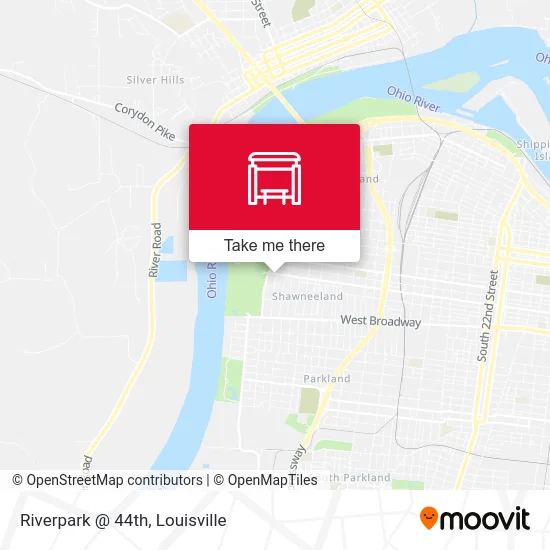 Riverpark @ 44th map