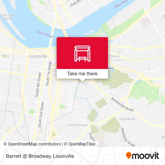 Barrett @ Broadway map