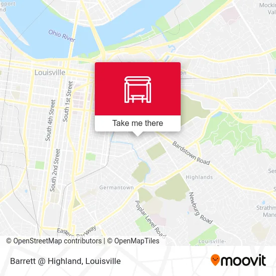 Barrett @ Highland map