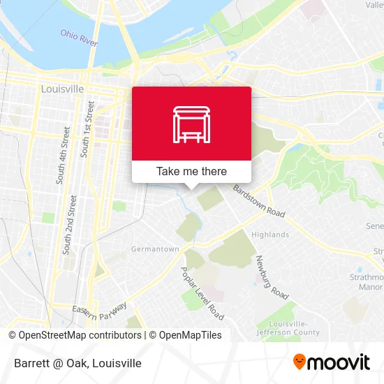 Barrett @ Oak map