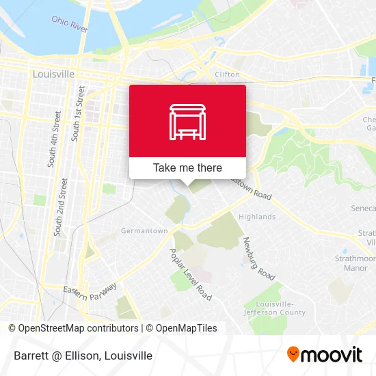 Barrett @ Ellison map