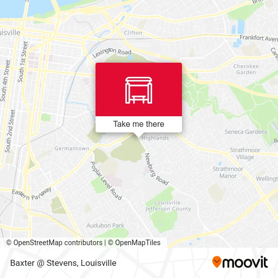 Baxter @ Stevens map