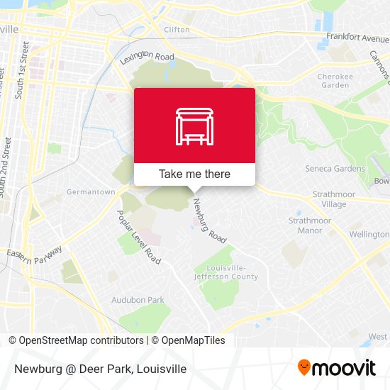 Mapa de Newburg @ Deer Park