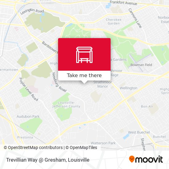 Trevillian Way @ Gresham map