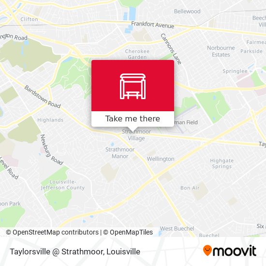 Taylorsville @ Strathmoor map
