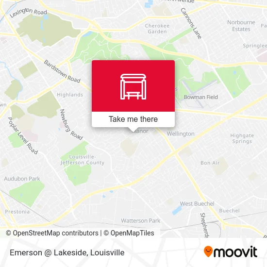 Emerson @ Lakeside map