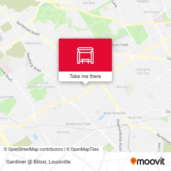 Gardiner @ Biloxi map