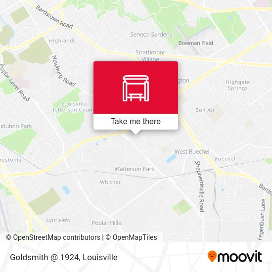 Goldsmith @ 1924 map