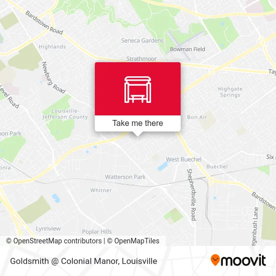 Goldsmith @ Colonial Manor map