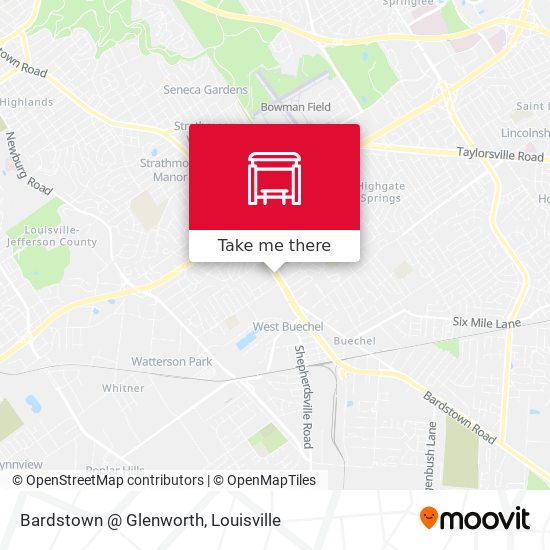 Bardstown @ Glenworth map