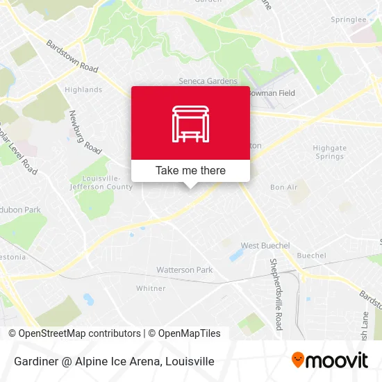 Gardiner @ Alpine Ice Arena map