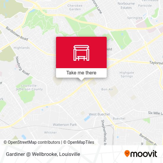 Gardiner @ Wellbrooke map