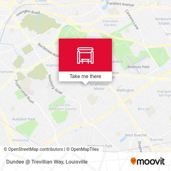 Dundee @ Trevillian Way map