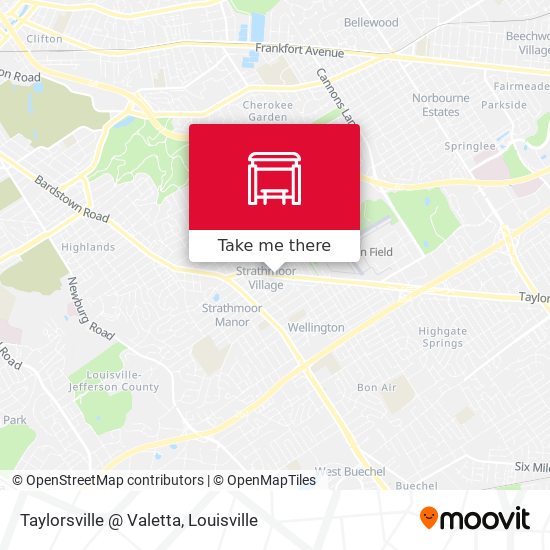 Mapa de Taylorsville @ Valetta