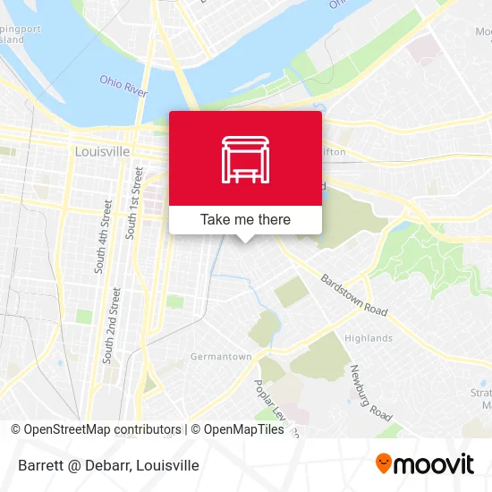 Barrett @ Debarr map