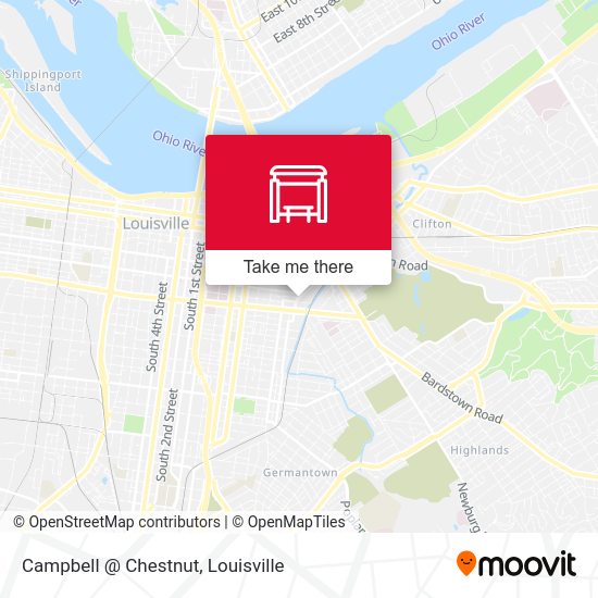 Campbell @ Chestnut map