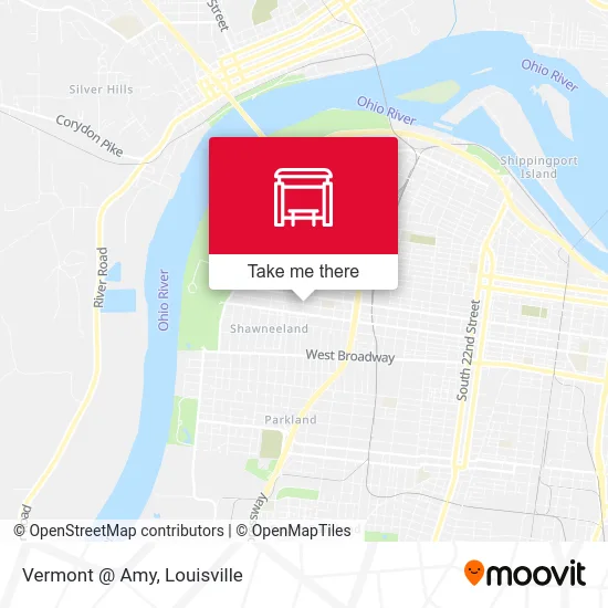 Mapa de Vermont @ Amy