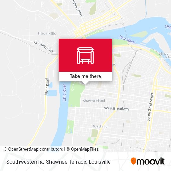 Mapa de Southwestern @ Shawnee Terrace