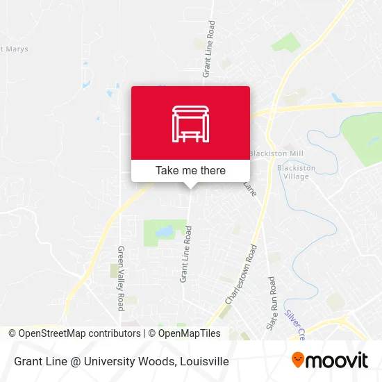 Grant Line @ University Woods map