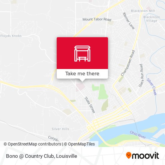 Bono @ Country Club map