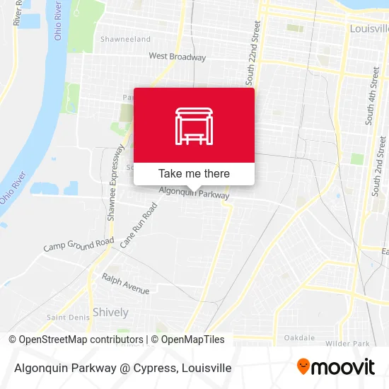 Algonquin Parkway @ Cypress map