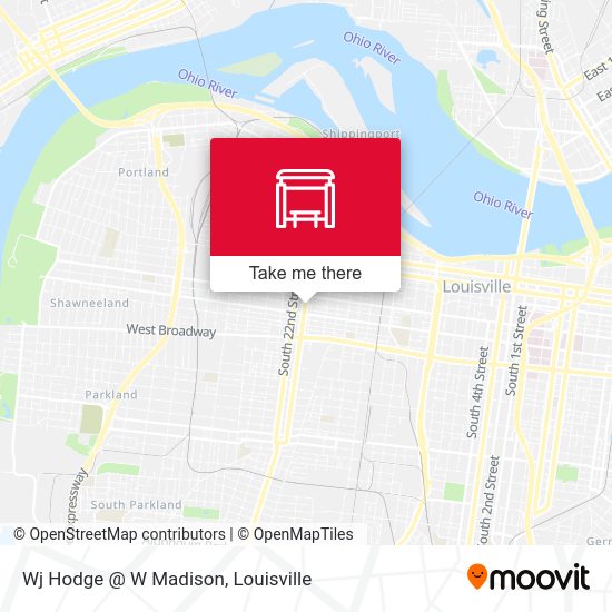 Mapa de Wj Hodge @ W Madison