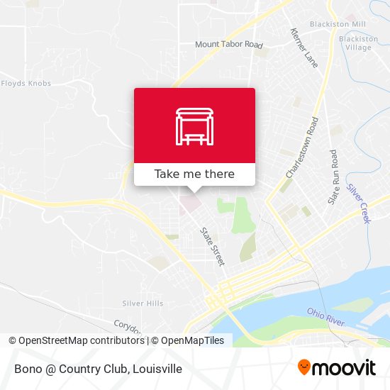 Bono @ Country Club map