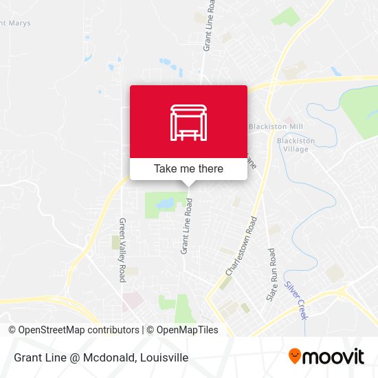 Grant Line @ Mcdonald map