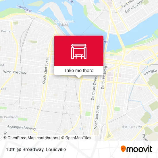 Mapa de 10th @ Broadway