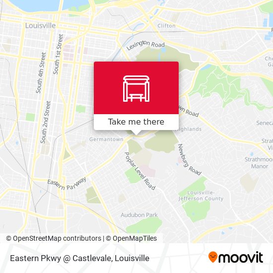 Mapa de Eastern Pkwy @ Castlevale