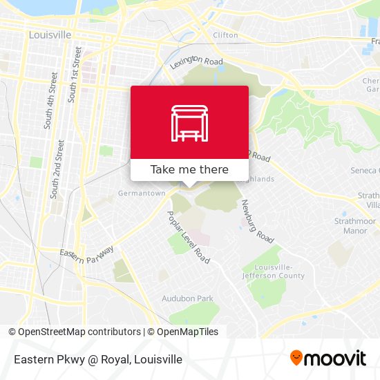 Eastern Pkwy @ Royal map