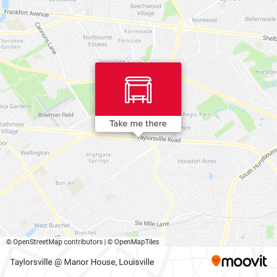 Taylorsville @ Manor House map