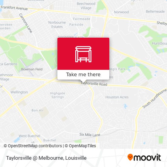 Taylorsville @ Melbourne map