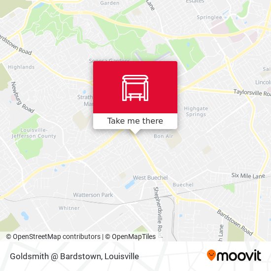 Goldsmith @ Bardstown map