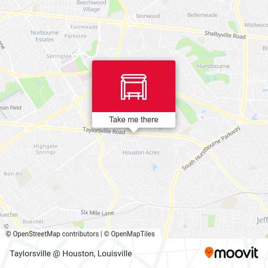 Taylorsville @ Houston map