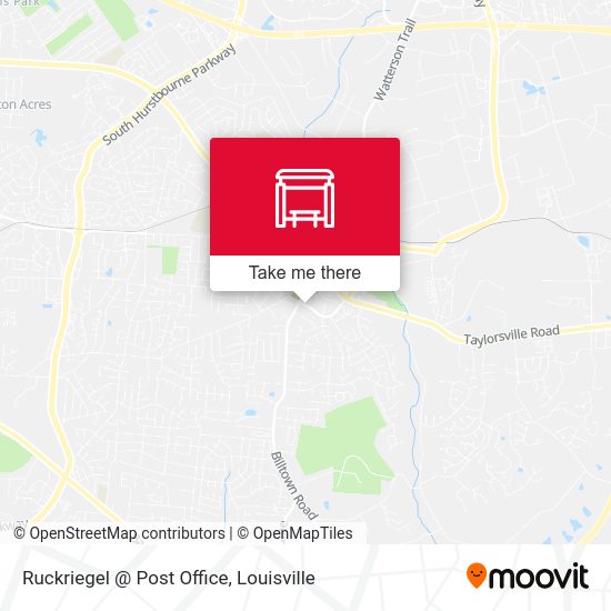 Ruckriegel @ Post Office map