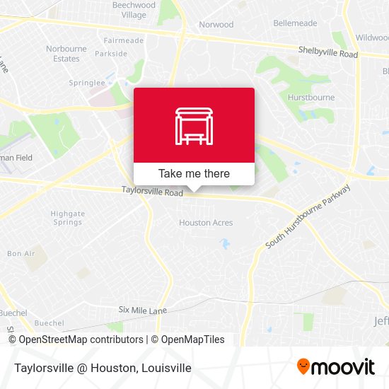Taylorsville @ Houston map