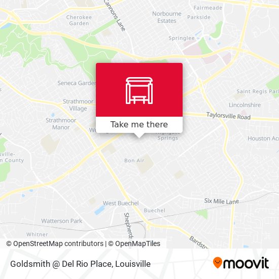 Goldsmith @ Del Rio Place map