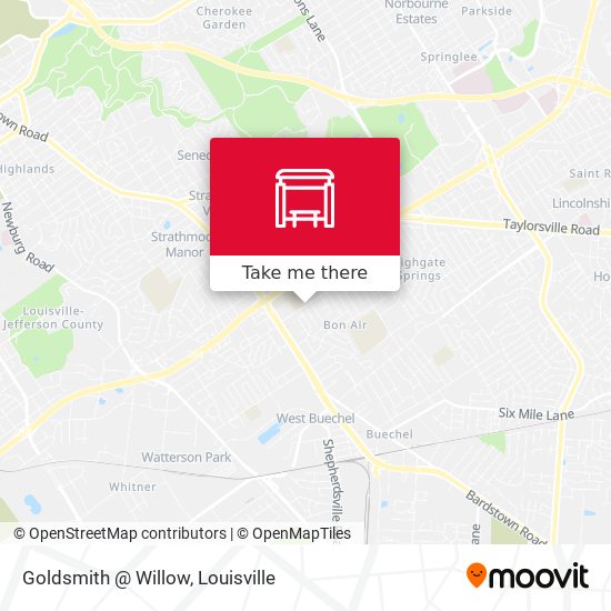 Mapa de Goldsmith @ Willow