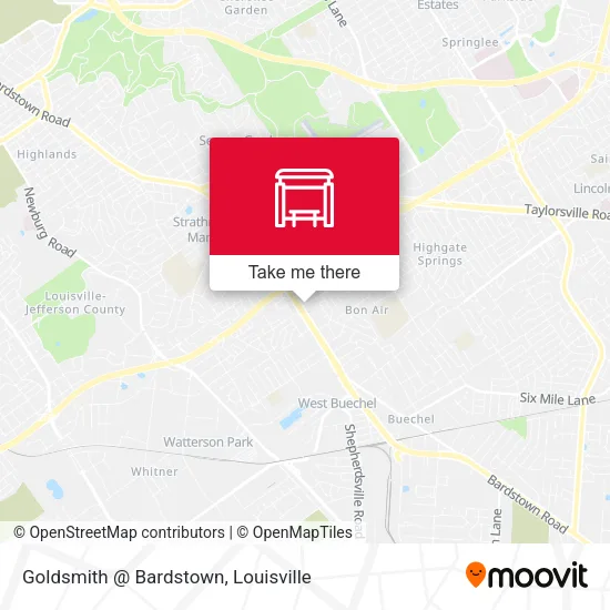 Goldsmith @ Bardstown map