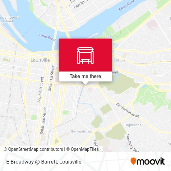 Mapa de E Broadway @ Barrett