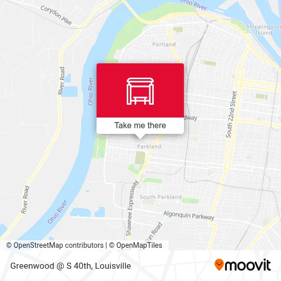 Greenwood @ S 40th map