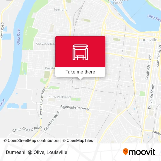 Dumesnil @ Olive map