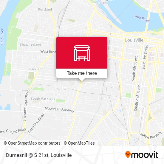 Dumesnil @ S 21st map