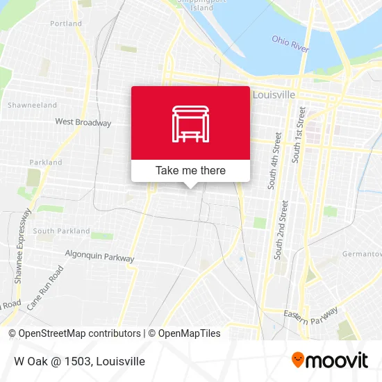 W Oak @ 1503 map