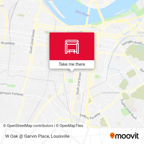 W Oak @ Garvin Place map