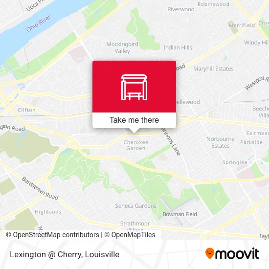 Lexington @ Cherry map