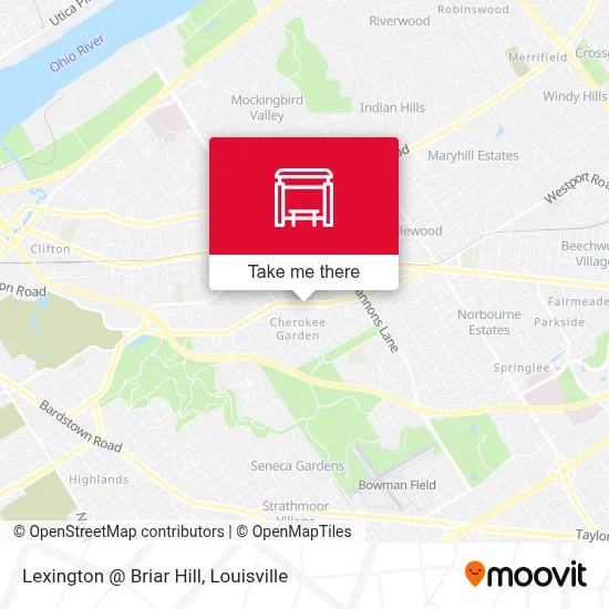 Lexington @ Briar Hill map