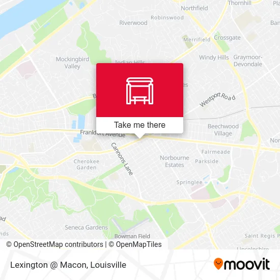 Lexington @ Macon map