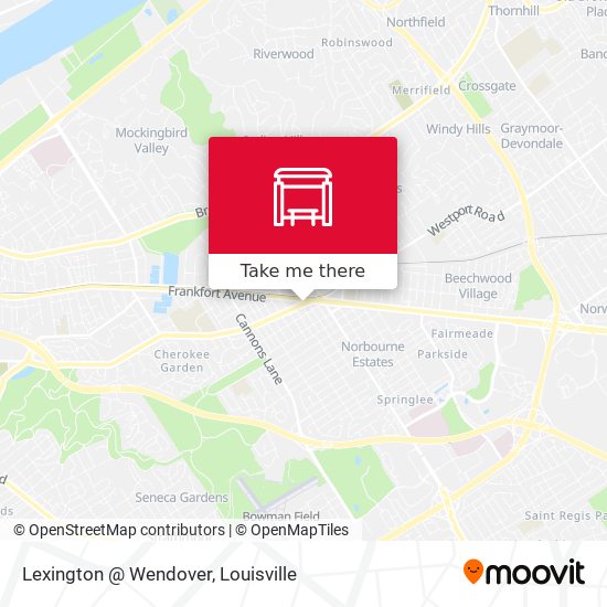 Mapa de Lexington @ Wendover